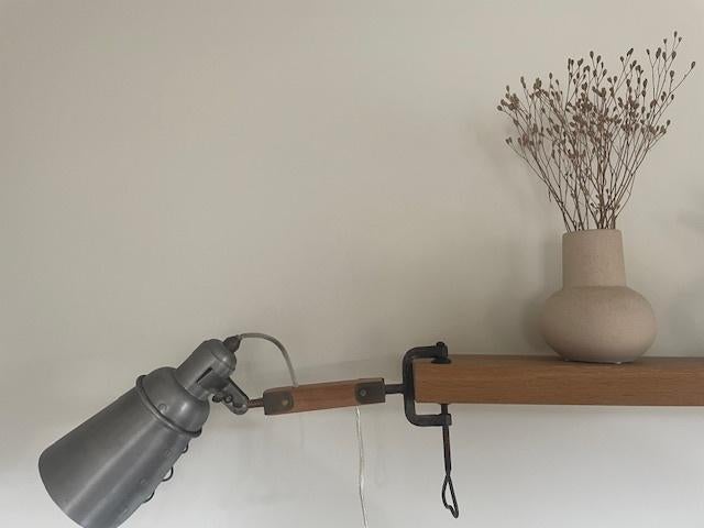 Klemlamp van het merk House Doctor, Ophalen, Zo goed als nieuw, Hout, Minder dan 50 cm