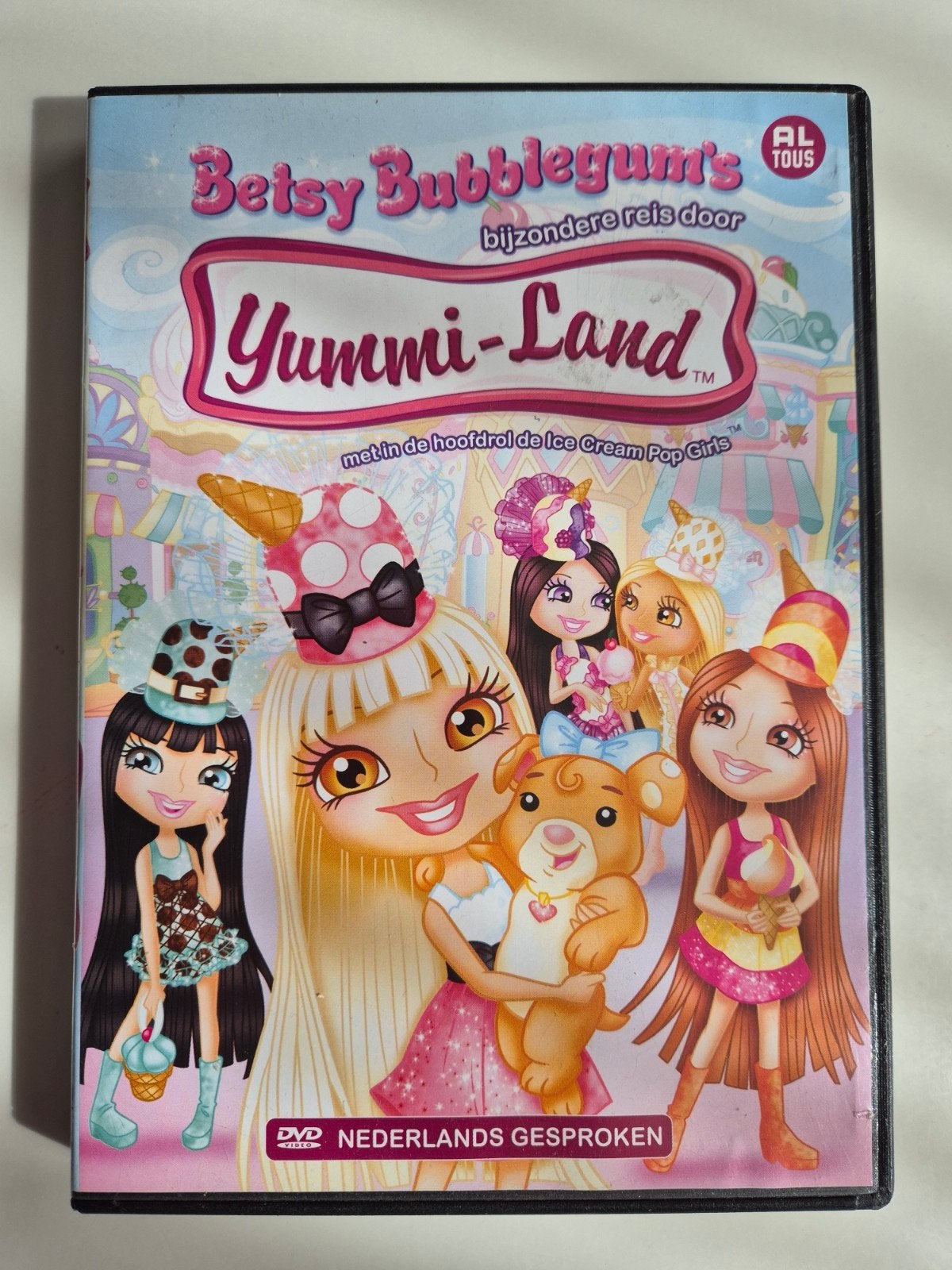 Betsy Bubblegum's Bijzondere Reis door Yummi-Land DVD, Cd's en Dvd's, Dvd's | Kinderen en Jeugd, Avontuur, Gebruikt, Alle leeftijden