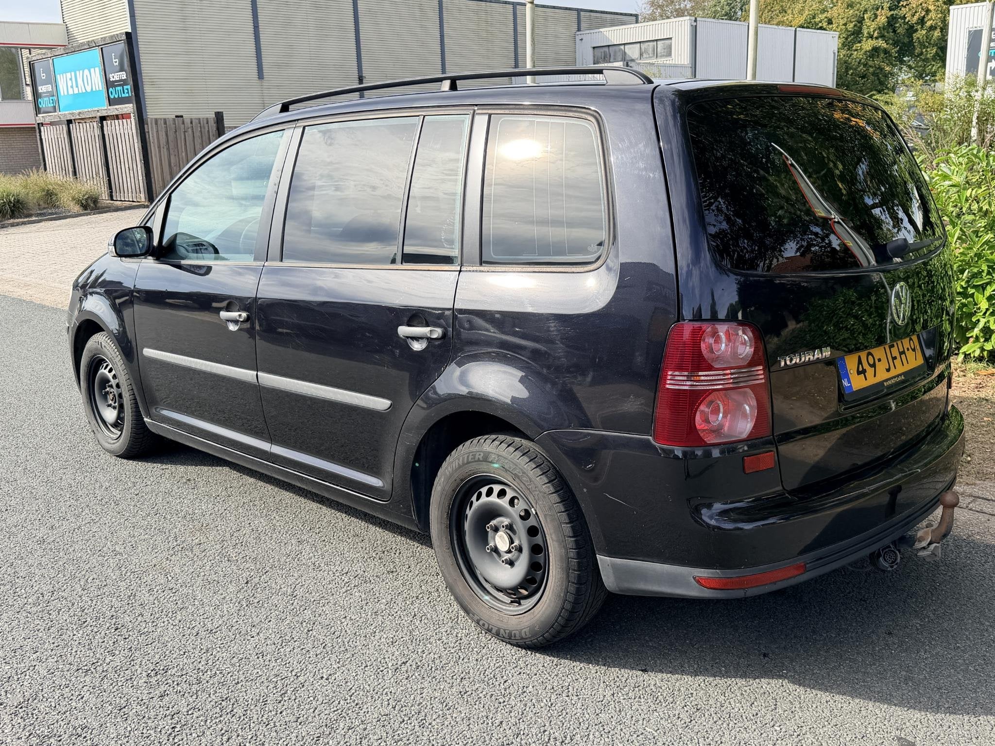 Volkswagen Touran 1.9 TDI 105PK AUTOMAAT•Navi•Airco, Stof, Gebruikt, Zwart, 4 cilinders