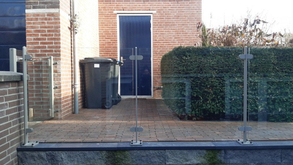 Glazen balustrade op maat - balkon of terras, Ophalen, Nieuw, Veiligheidsglas, 160 cm of meer