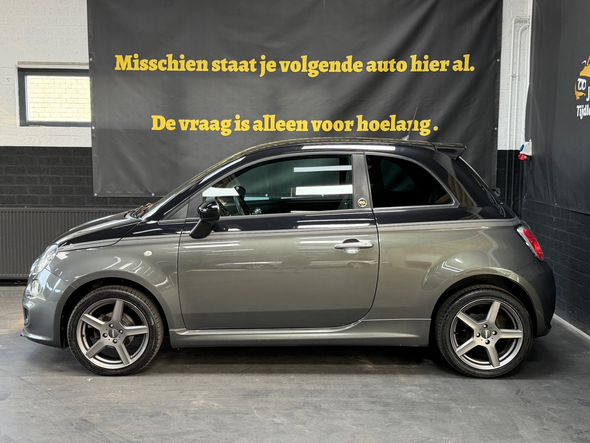 Fiat 500 1.2 GQ Edition | Leder | Climate | Two Tone | City, Auto's, Voorwielaandrijving, Gebruikt, 4 cilinders, 840 kg