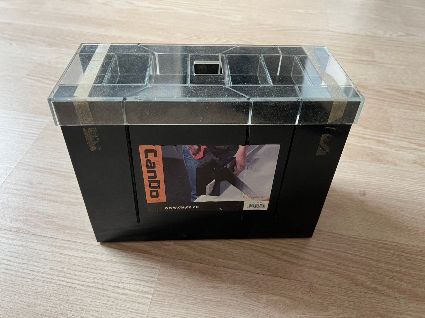 Verstekbak Cando, Ophalen, Zo goed als nieuw