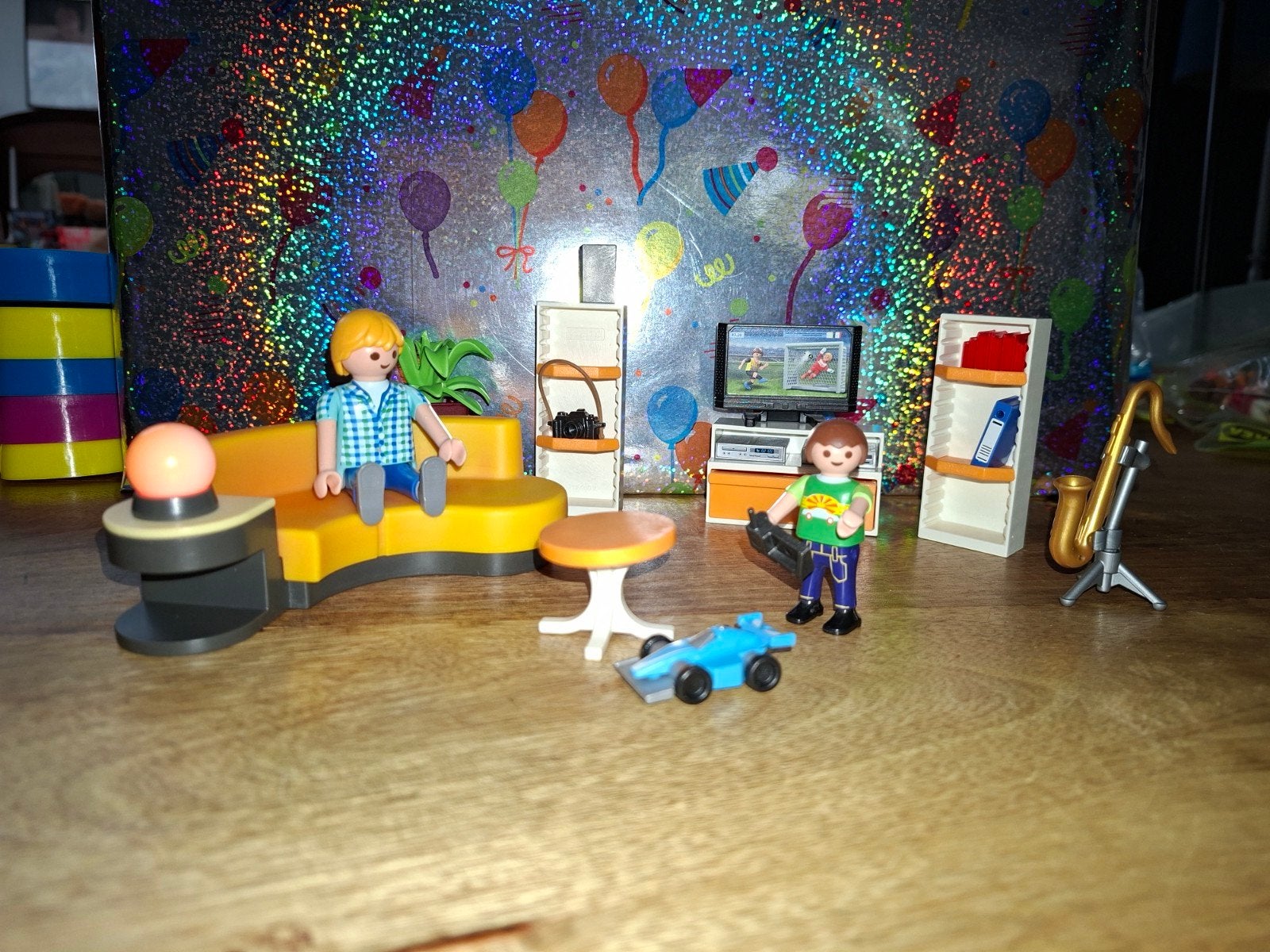 9267 playmobil salon/huiskamer, Gebruikt, Gebouw, Complete set, Ophalen of Verzenden