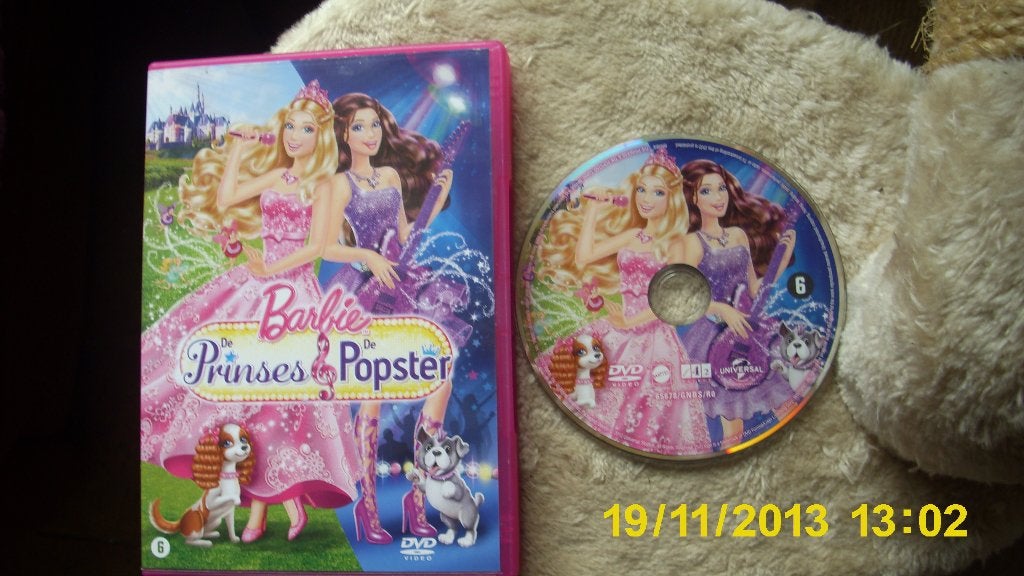 Barbie prinses en de popster, Alle leeftijden, Verzenden, Zo goed als nieuw
