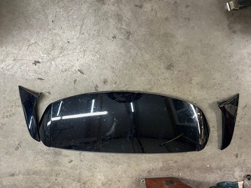 Mercedes A-Klasse W177 zwart Acherklep Spoiler/ Dakspoiler, Ophalen, Achterklep, Voor, Mercedes-Benz