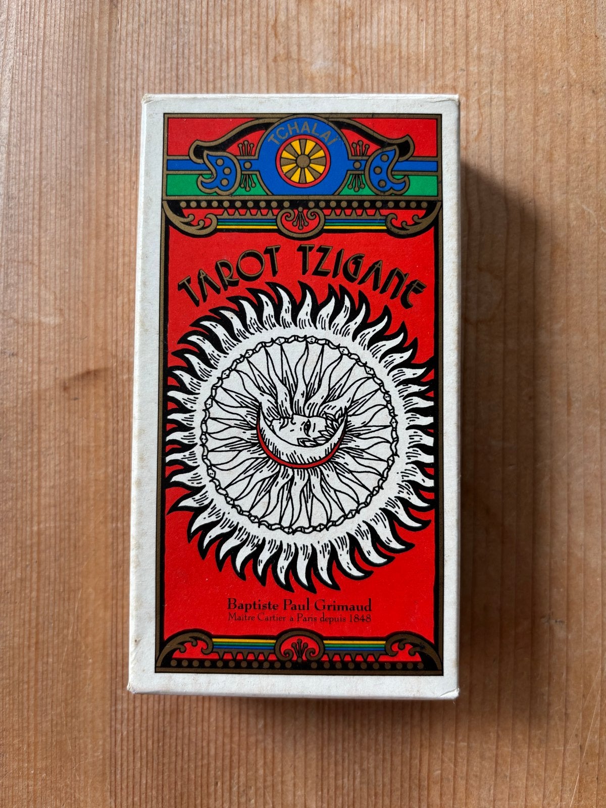 Tarot Tzigane (Tarot des Roms) - J.M.S. France Cartes 1984, Een of twee spelers, Ophalen of Verzenden, Gebruikt