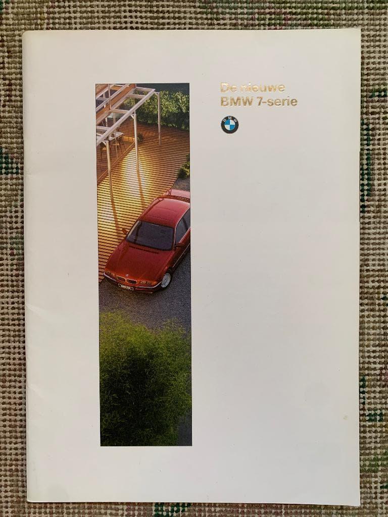 Nederlandse folder brochure BMW 7-serie E38 1994 nieuw!, Boeken, Nieuw, Ophalen of Verzenden, BMW, BMW