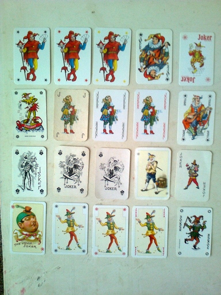 Kleine jokers B j, Ophalen of Verzenden, Zo goed als nieuw, Joker(s)