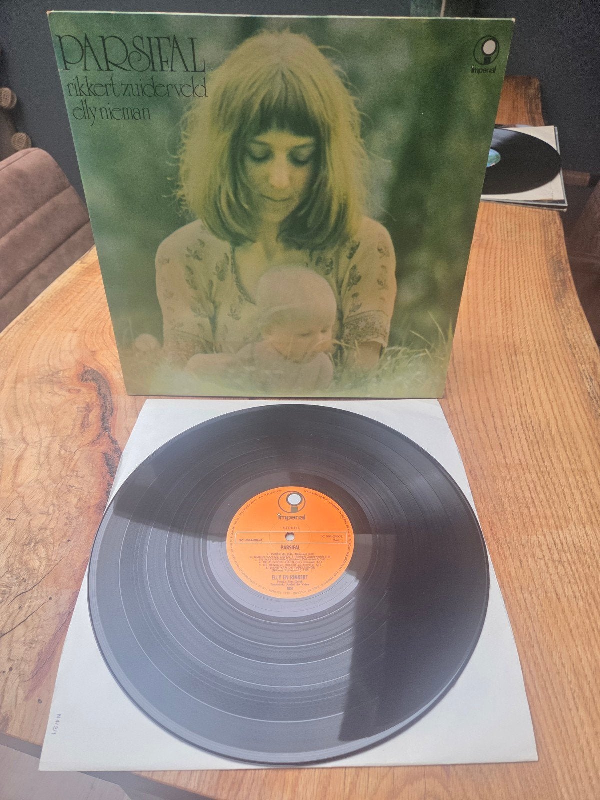 Parsifal - Rikkerd Zuiderveld & Ely Niemann LP, LP, Gebruikt, Pop, Ophalen of Verzenden