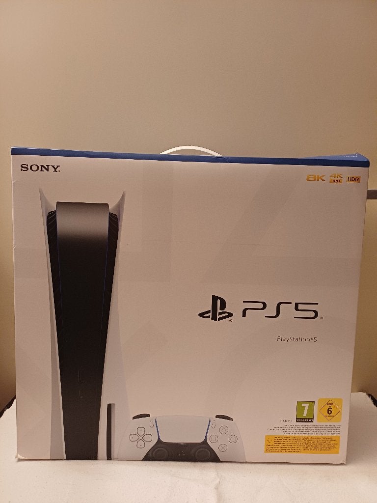 Lege Doos PlayStation 5 Disc Edition COMPLEET MET INLAYS, Ophalen of Verzenden, Gebruikt, Playstation 5