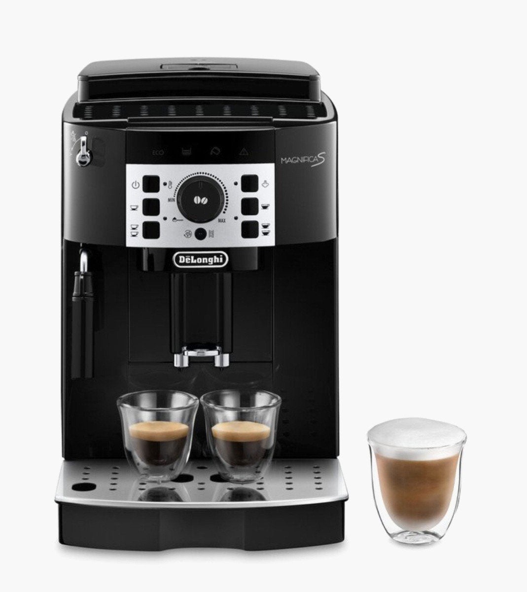 DeLonghi koffieautomaat voor zowel bonen als gemalen koffie, Ophalen, Gebruikt, Koffiemachine, 4 tot 10 kopjes