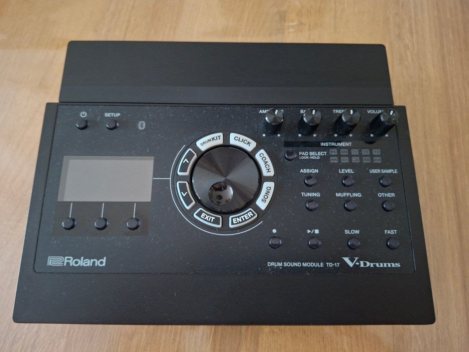 Roland TD-17 V-Drums module inclusief extra drumkits, Ophalen of Verzenden, Zo goed als nieuw, Drums of Percussie