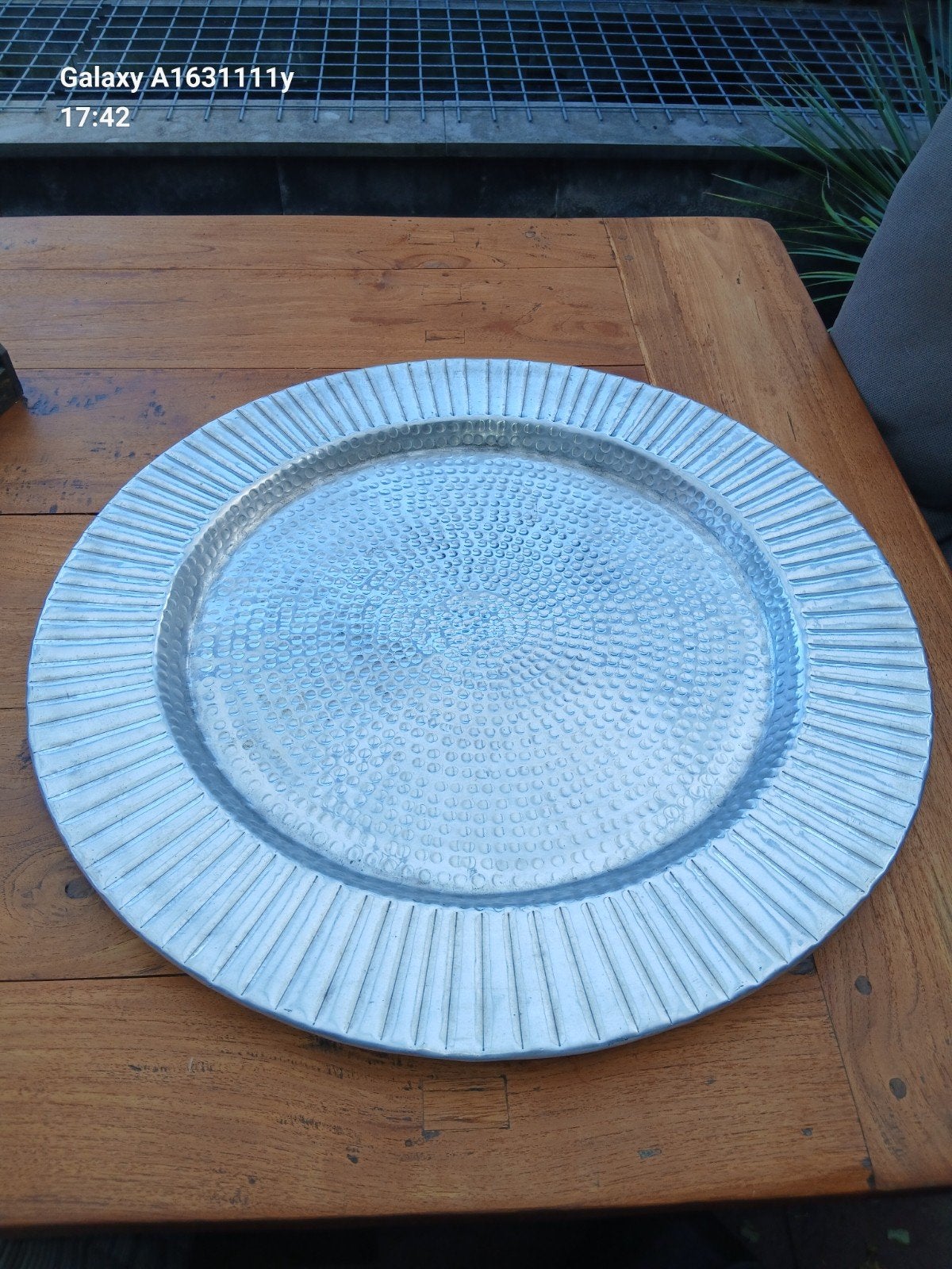Riviera Maison dienblad/schaal, Ophalen of Verzenden, Zo goed als nieuw, Glas
