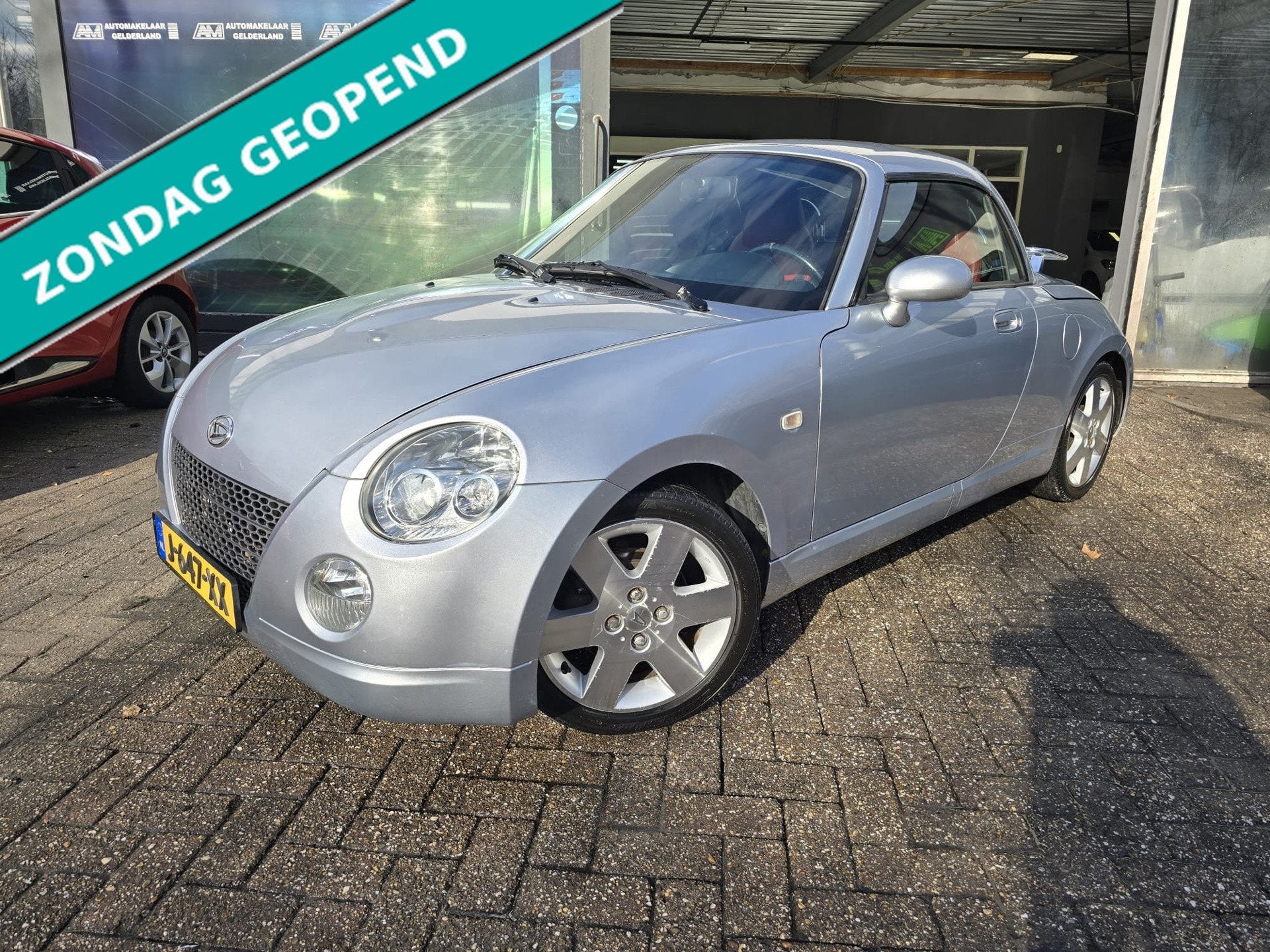 Daihatsu Copen 1.3-16V | 12MND GARANTIE | NIEUWE APK | LEDER, Voorwielaandrijving, Dealer onderhouden, Gebruikt, 4 cilinders