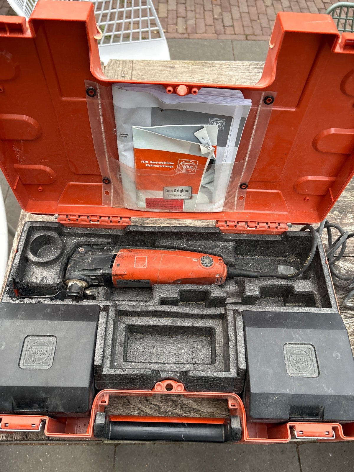 Fein Multimaster FMM 250 Q in koffer, Ophalen of Verzenden, Gebruikt, Overige typen
