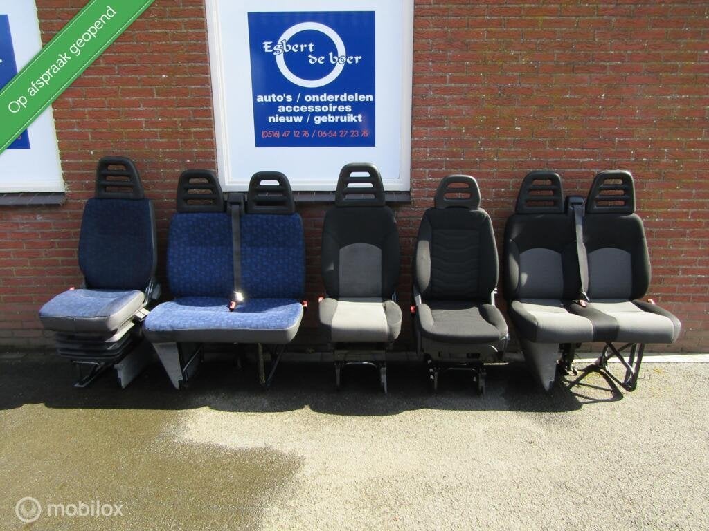 5 x Stoel 6 x bank iveco daily ook geveerd diverse bouwjaren, Gebruikt, Iveco, Ophalen of Verzenden