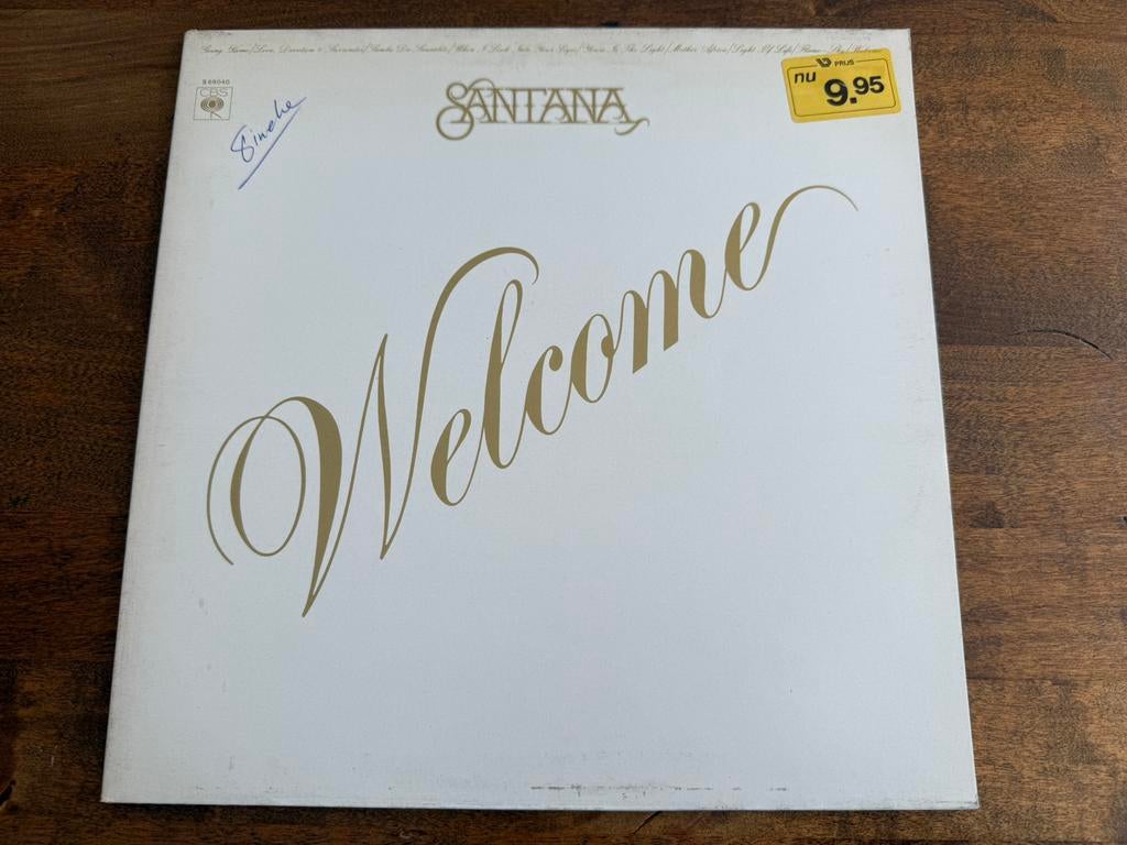 LP Vinyl Santana Welcome, 1960 tot 1980, Gebruikt, Ophalen of Verzenden, 12 inch