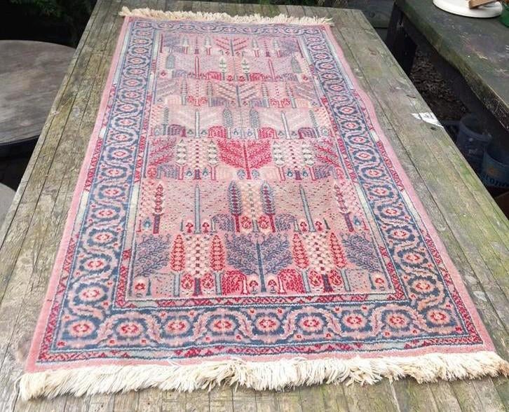 Vintage Louis de Poortere tapijt 100% wol 71x138 cm, Huis en Inrichting, Stoffering | Tapijten en Kleden, Gebruikt, 100 tot 150 cm