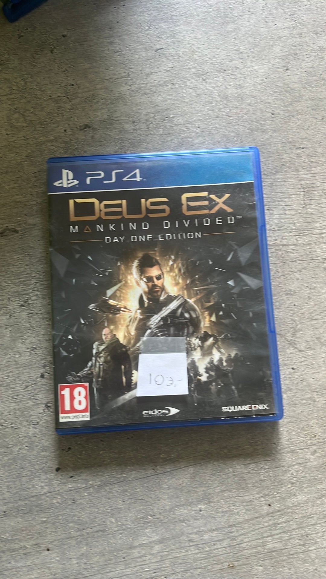 DEUS Ex MANKIND DIVIDED DAY ONE EDITION, Gebruikt, Vanaf 18 jaar, 1 speler, Ophalen