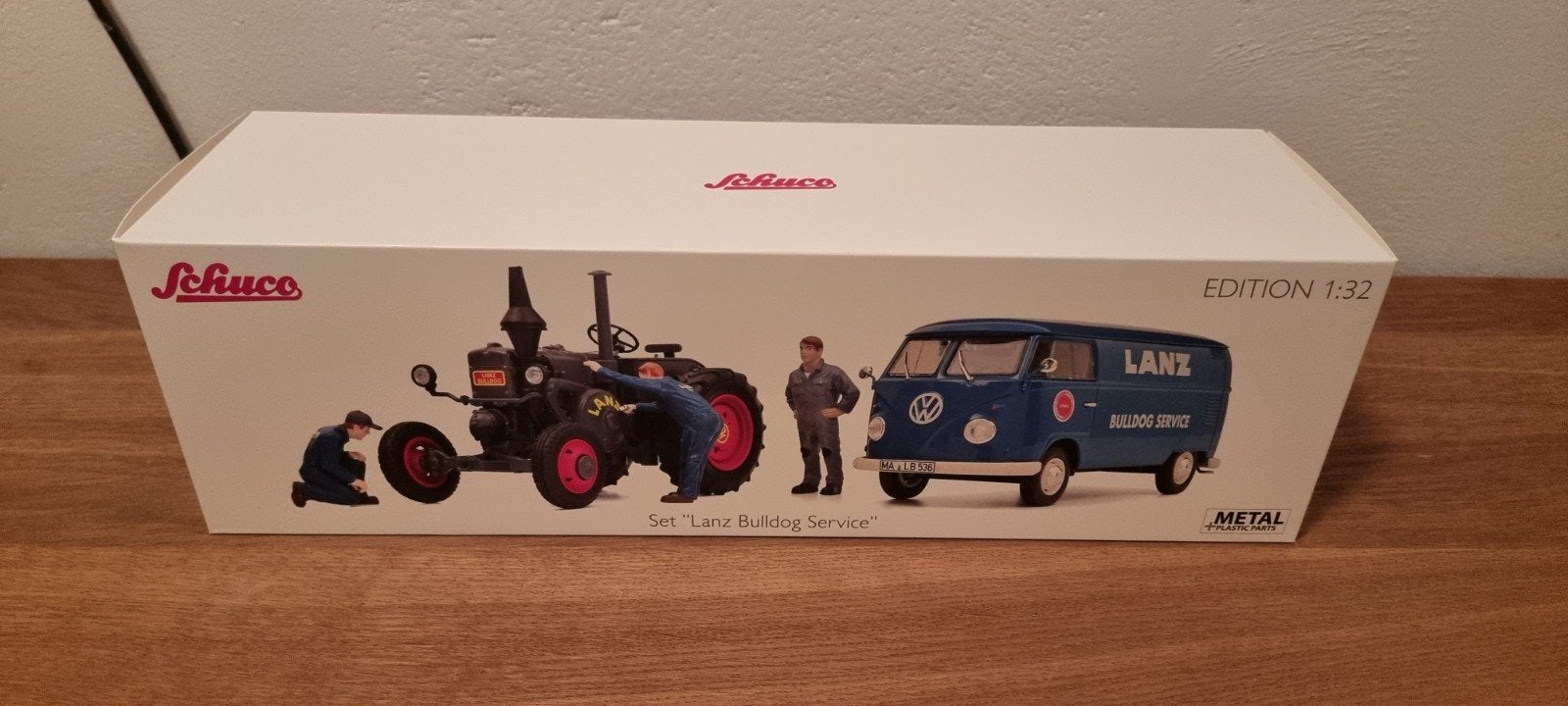 Set Lanz Bulldog Service Schuco, Ophalen of Verzenden, Nieuw, Tractor of Landbouw, Schuco