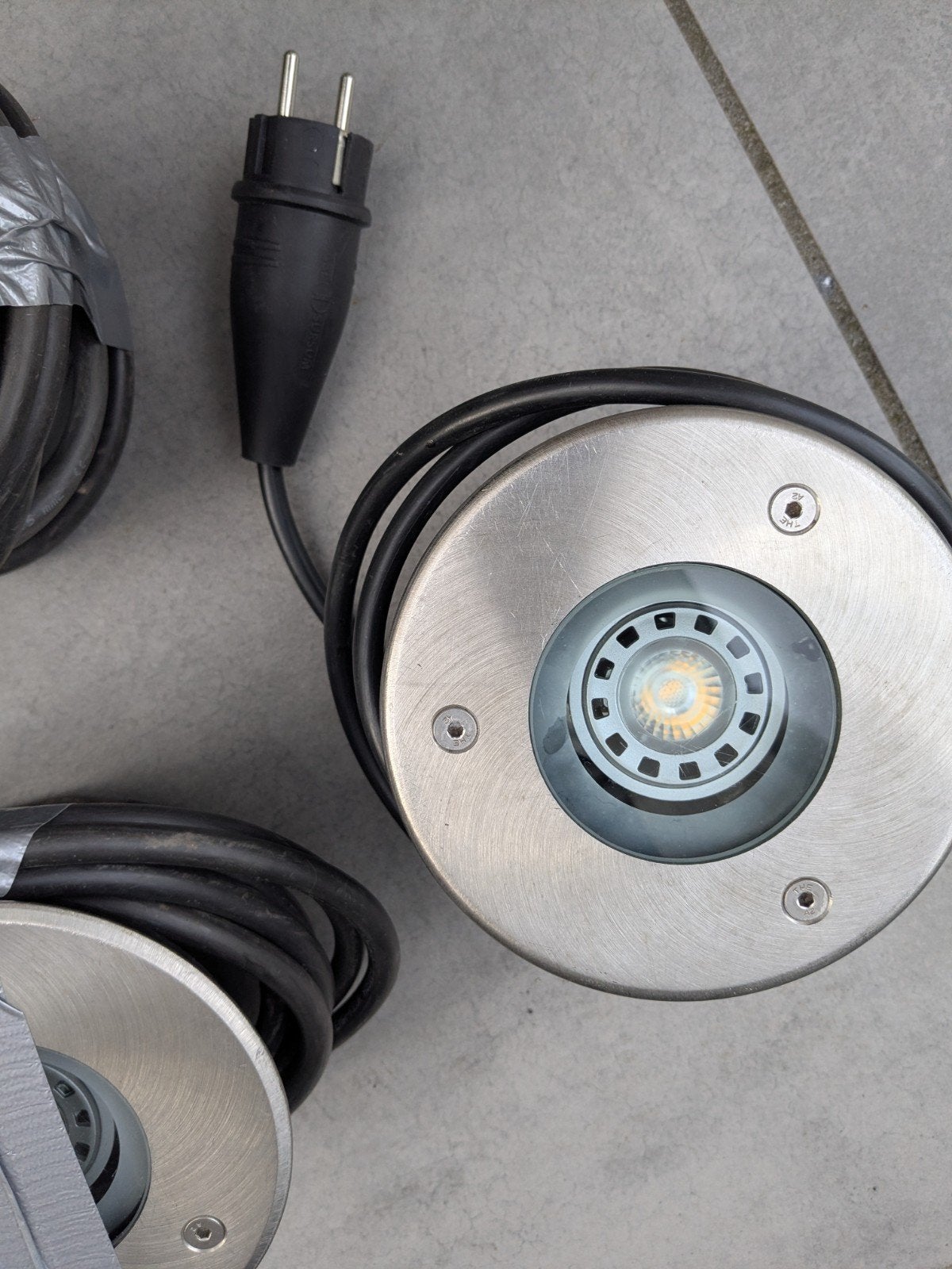 3x Philips LED Grondspots - Dimbare Buitenverlichting, Gebruikt, Minder dan 50 watt, Ophalen of Verzenden, Netvoeding