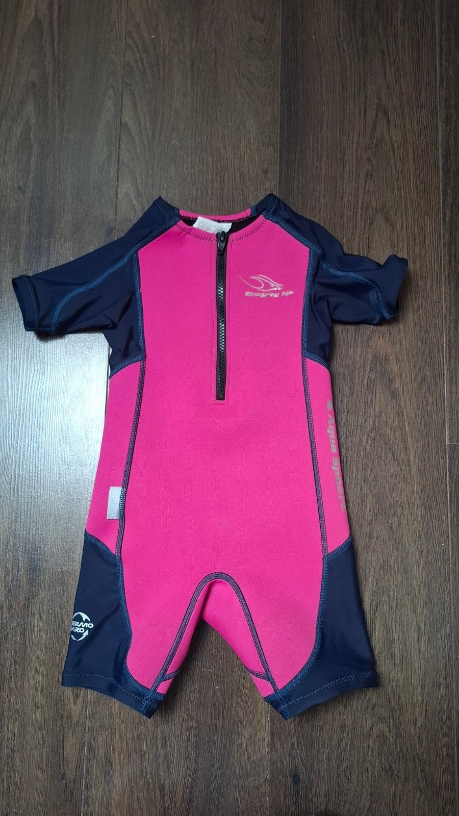 Wetsuit /UV-zwempak Stingray HP roze/blauw maat 4/5 jaar, Kinderen en Baby's, Babykleding | Baby-zwemkleding, Badpak, Ophalen of Verzenden
