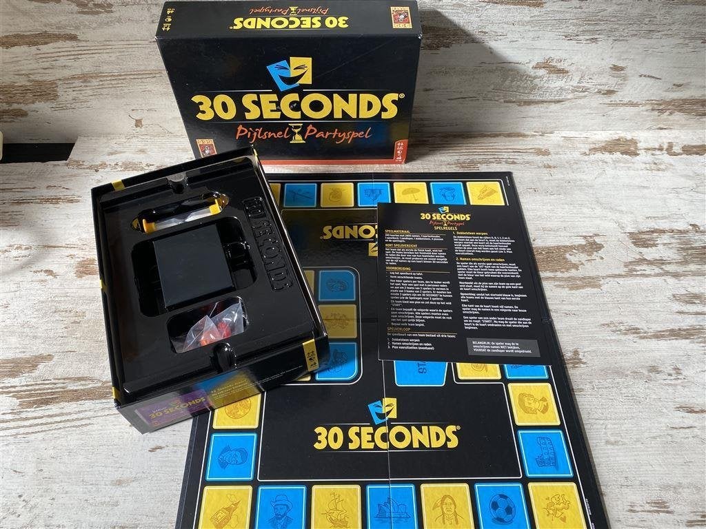 30 seconds zwarte versie 999 games [s231], Verzenden, Zo goed als nieuw