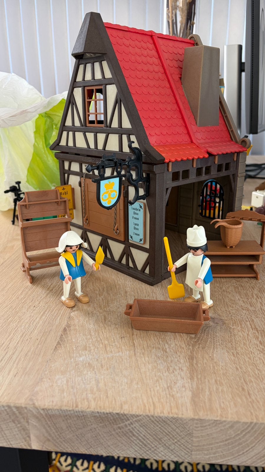 Playmobil 3441 middeleeuwse bakkerij, Ophalen of Verzenden, Gebruikt