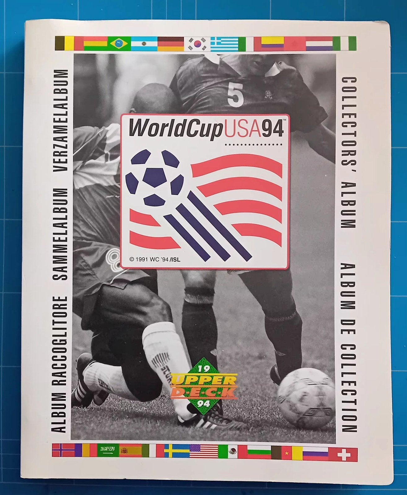 Upper Deck  WK album USA 94 compleet, Verzamelen, Ophalen of Verzenden, Gebruikt, Buitenlandse clubs, Poster, Plaatje of Sticker