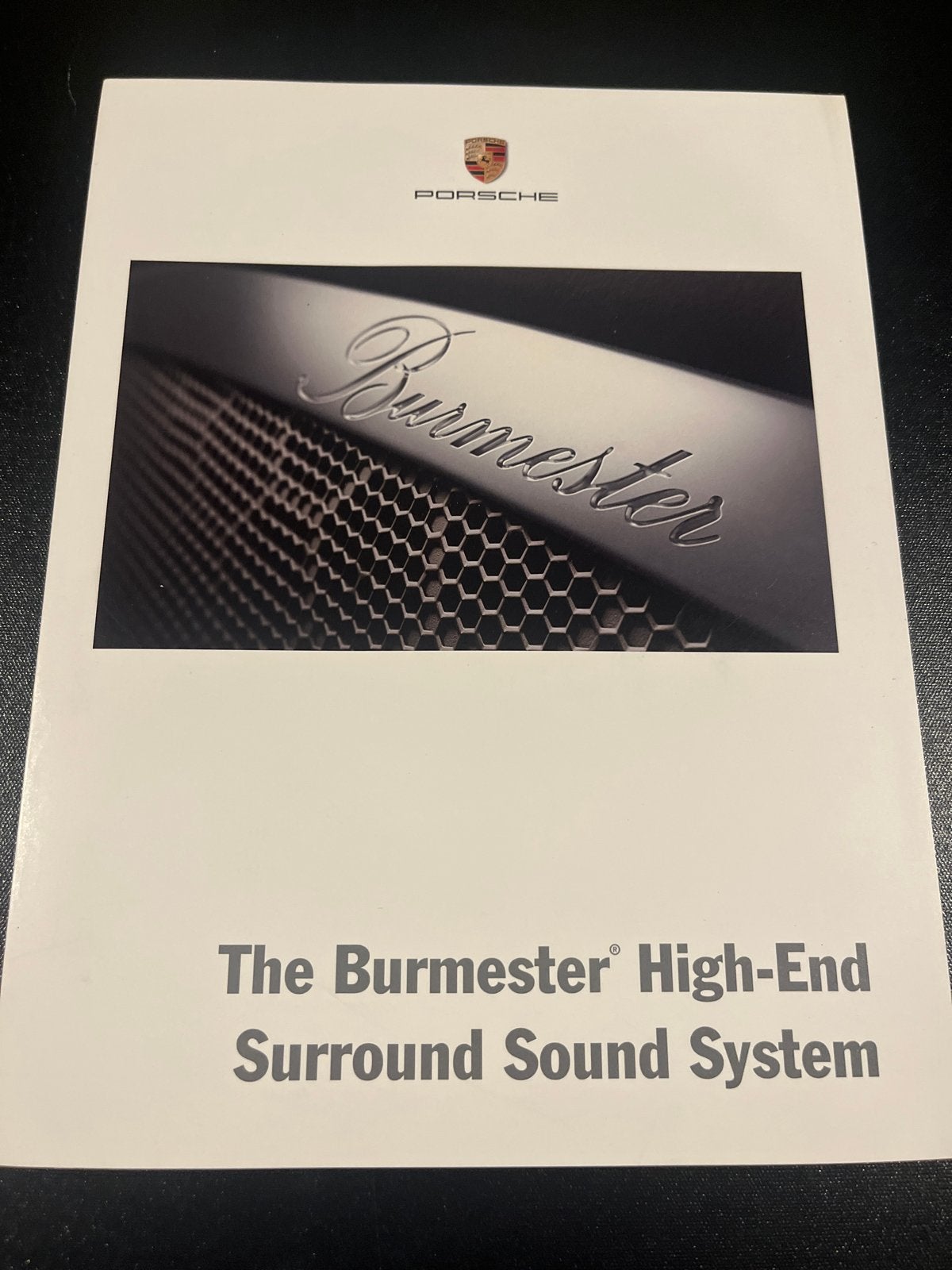Porsche Burmester High-End Surround Sound Systeem (2009), Ophalen of Verzenden