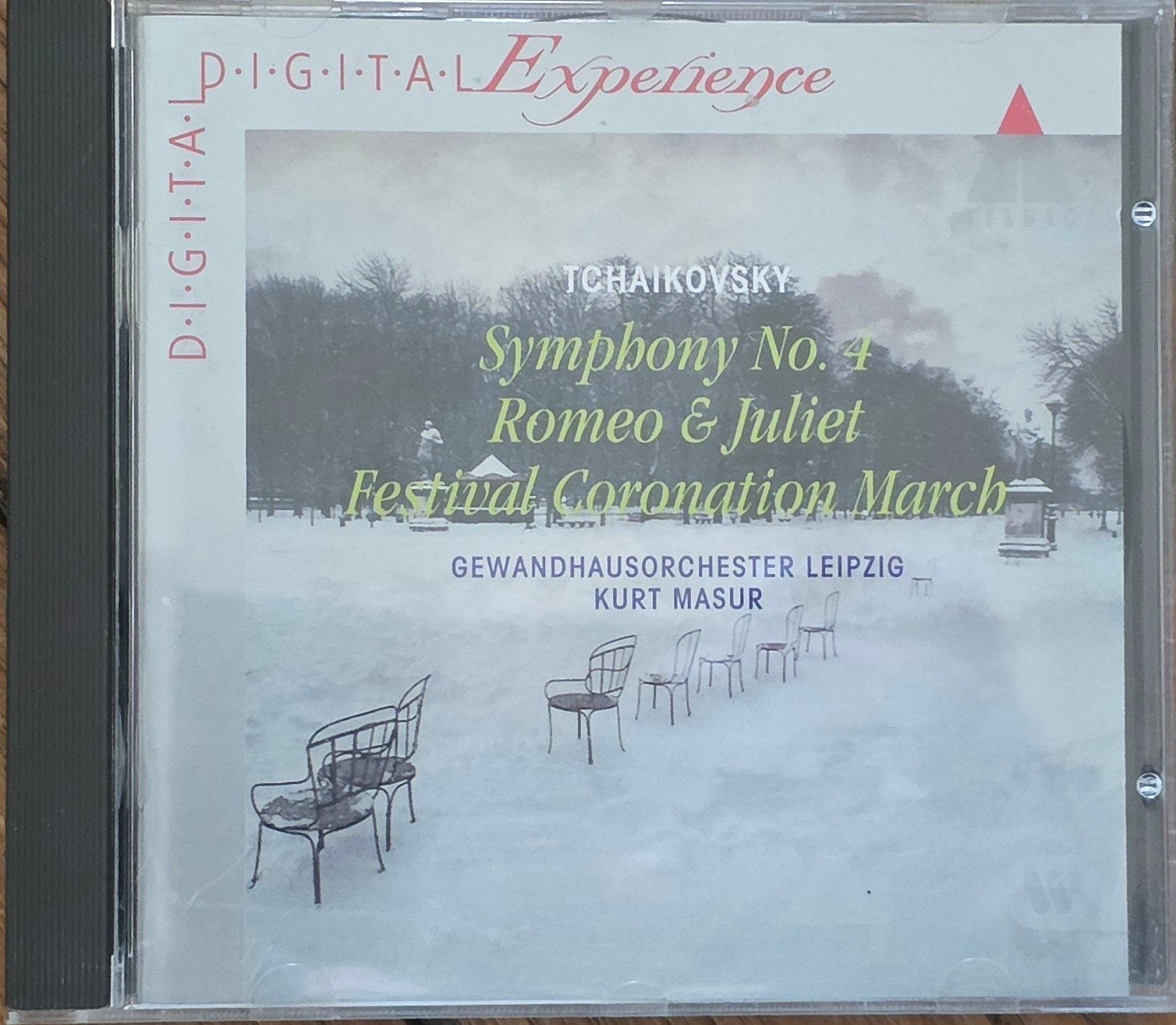Tsjaikovski: Symfonie 4, Romeo & Julia,  Masur, Gewandhaus, Ophalen of Verzenden, Romantiek, Zo goed als nieuw, Orkest of Ballet