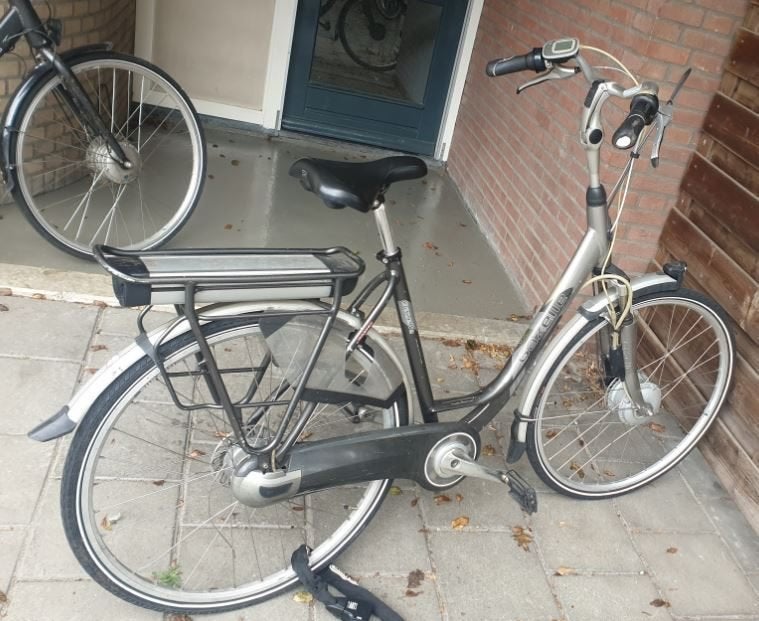 Een Partij opknapfietsen E-bike fietsen & onderdelen, Ophalen, Gebruikt, Frame