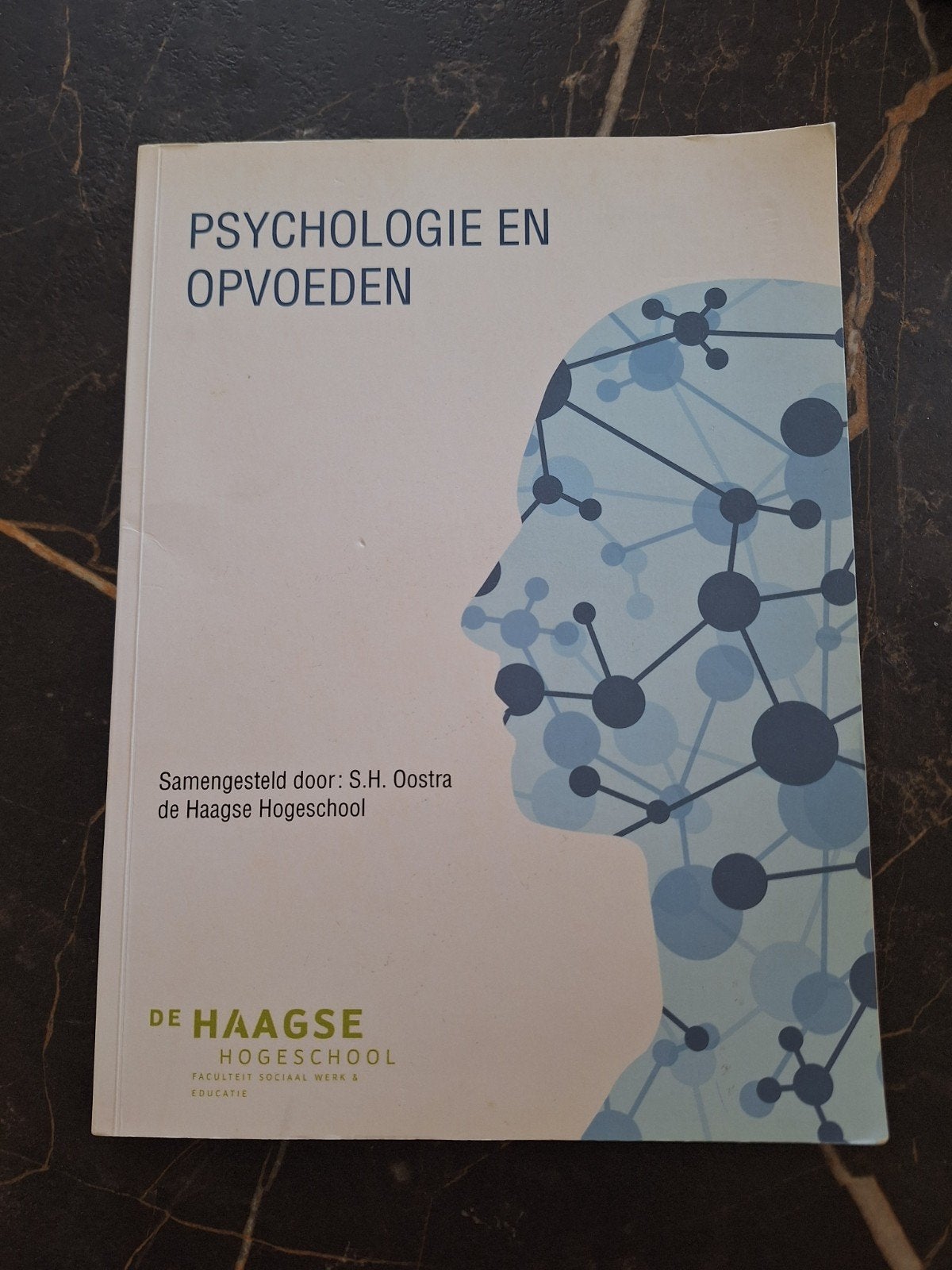 Psychologie en opvoeden- Simon Oostra (2018), Ophalen, Simon Oostra, HBO, Zo goed als nieuw