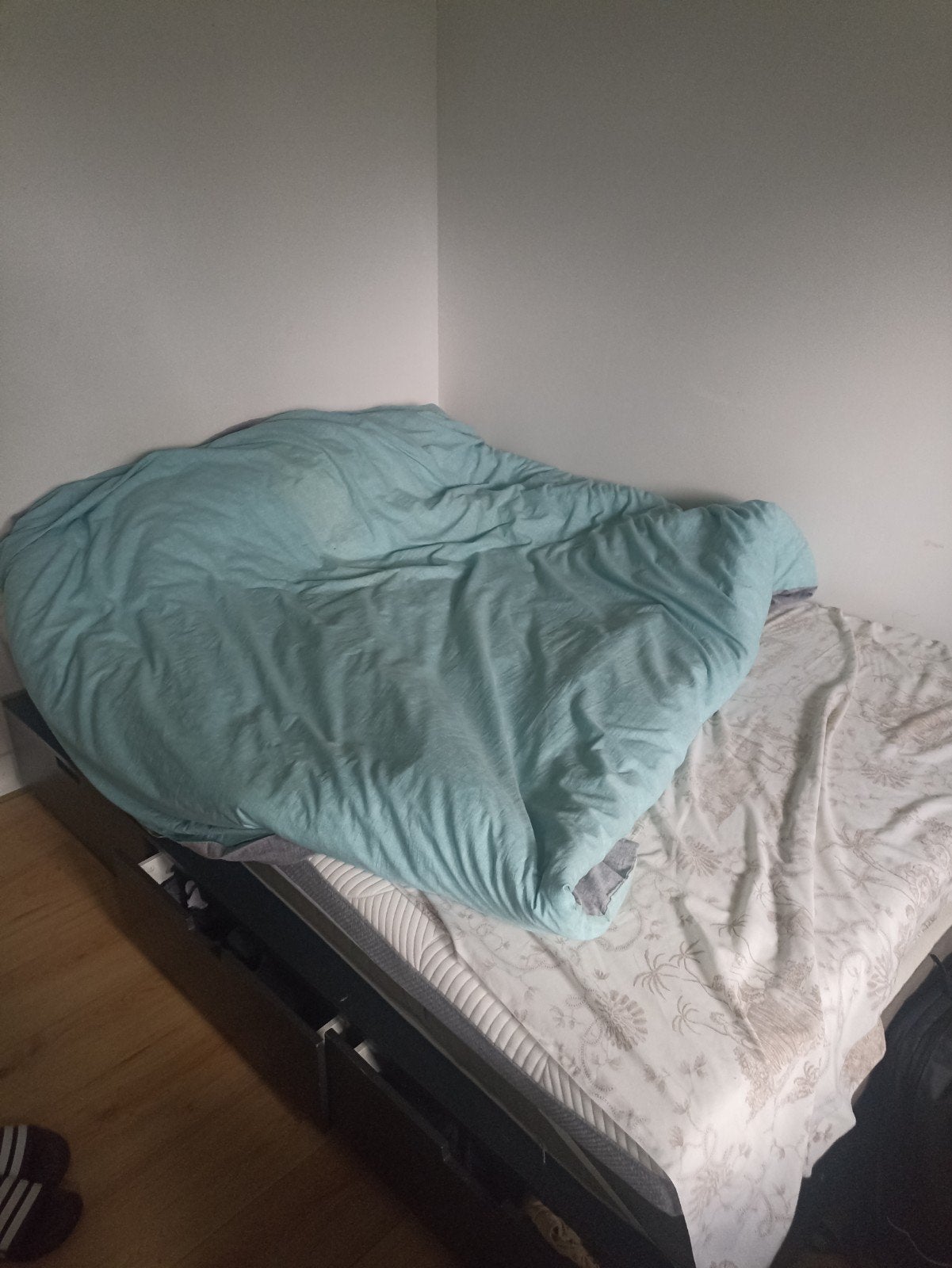 Eenpersoonsbed met opbergruimte, Ophalen, 90 cm, Eenpersoons, Zwart