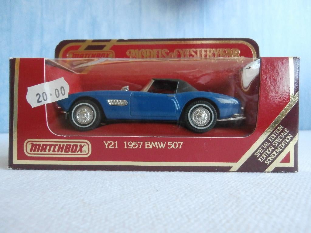 Models of Yesteryear, B.M.W.  507 uit 1957 1:38 in ovp., Ophalen of Verzenden, Nieuw, Auto, Matchbox