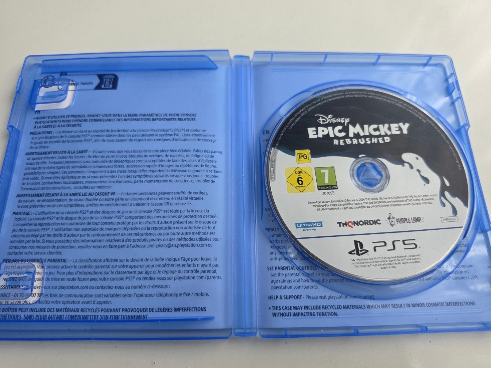 Disney Epic Mickey Rebrushed voor Playstation 5 Lees Goed, Spelcomputers en Games, Avontuur en Actie, Embracer Group AB, Älvgatan 1, 652 25 Karlstad, Zweden