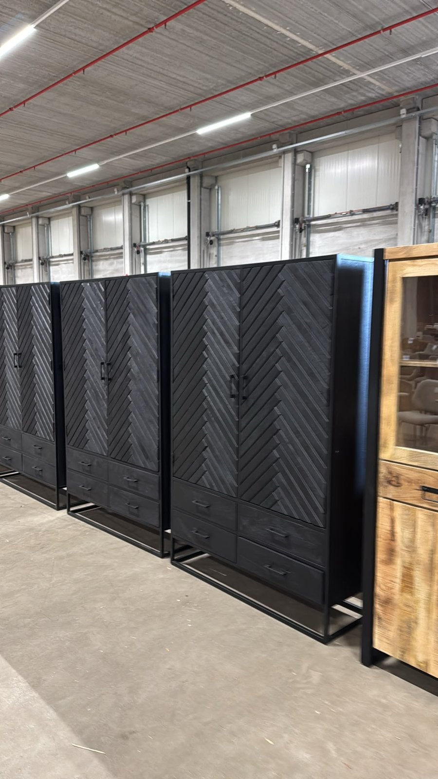 Nieuwe visgraat kasten €600,-, Ophalen, Nieuw