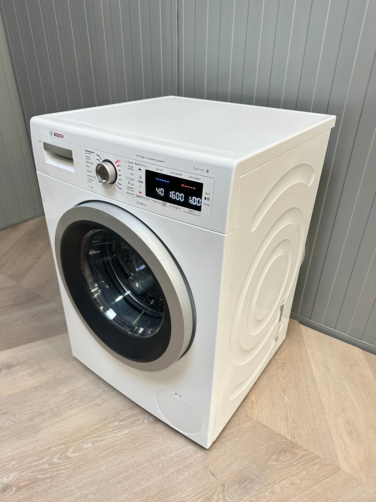 Bosch Serie8 9kg A+++ 1600rpm Inclusief Garantie&Bezorging, Ophalen, 1200 tot 1600 toeren, Minder dan 85 cm, Q