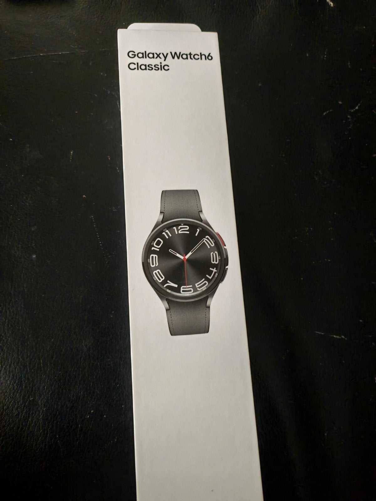 Samsung Galaxy Watch6 Classic 43mm LTE Zwart, GPS, Zwart, Nieuw, Ophalen of Verzenden