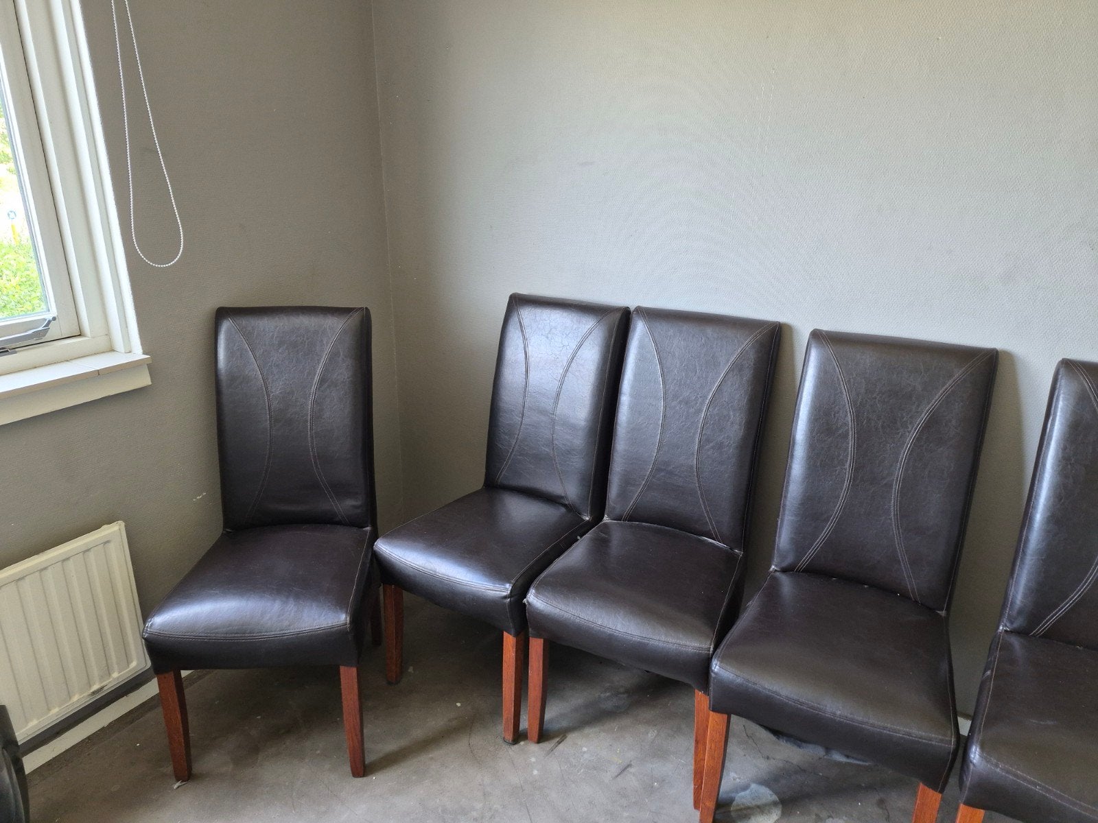 eet kamer  stoelen, Ophalen, Eén