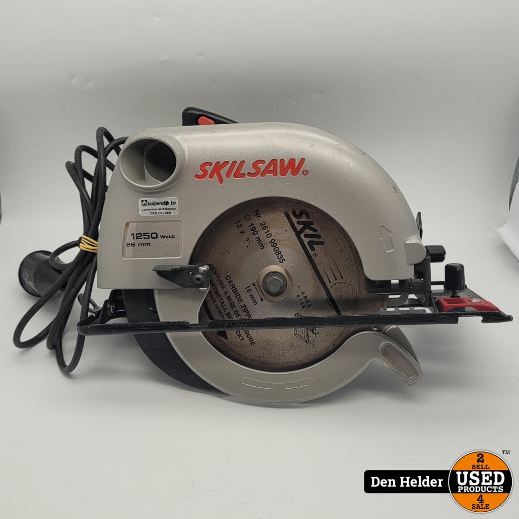 Skil 5266 Cirkelzaag 66mm 1250W - In Goede Staat, Skil, Gebruikt, Support@skil.com, 1000 Muirfield Drive, Suite 300, 
Schaumburg, IL 60173
USA