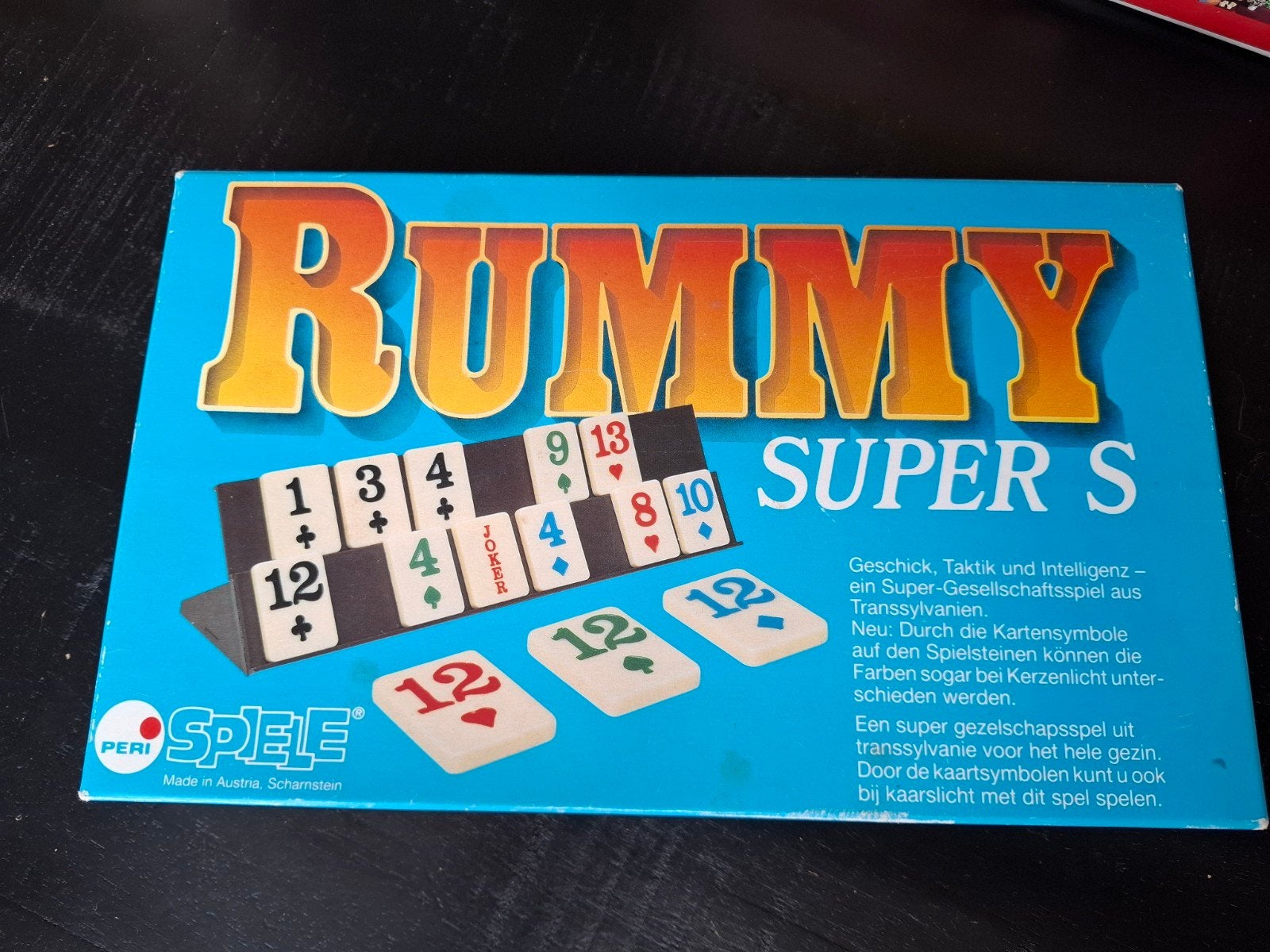 rummy super S, Gebruikt, Ophalen of Verzenden, Peri Spiele, Een of twee spelers