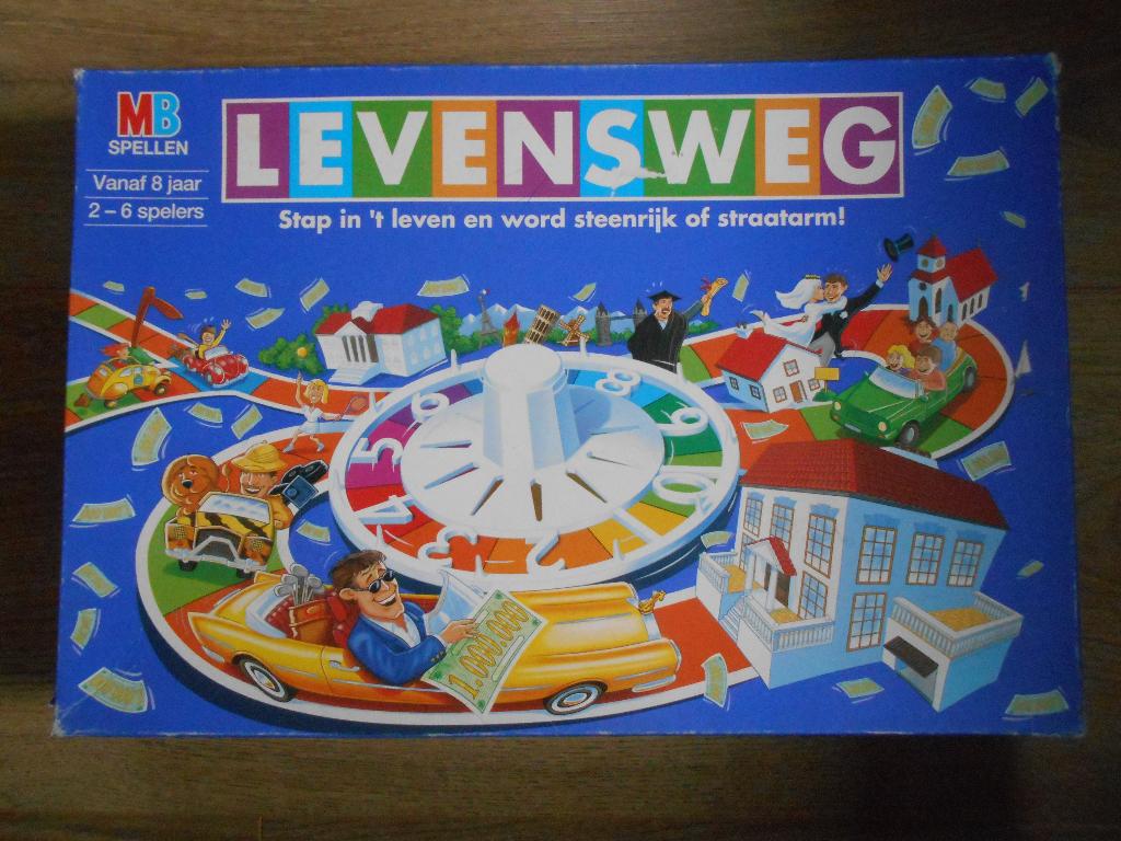MB Levensweg, Vijf spelers of meer, Ophalen of Verzenden, Gebruikt