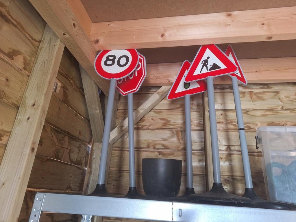 Speelgoed verkeersborden gratis, Fietsen en Brommers, Ophalen, Gebruikt, Minder dan 16 inch