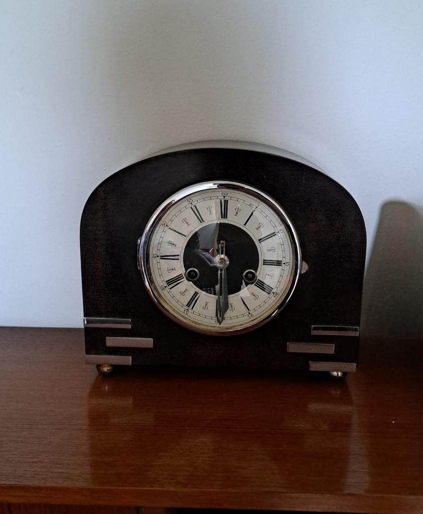 Pendule klok (niet werkend) bijna 100 jaar oud antiek, Antiek en Kunst, Antiek | Klokken, Ophalen