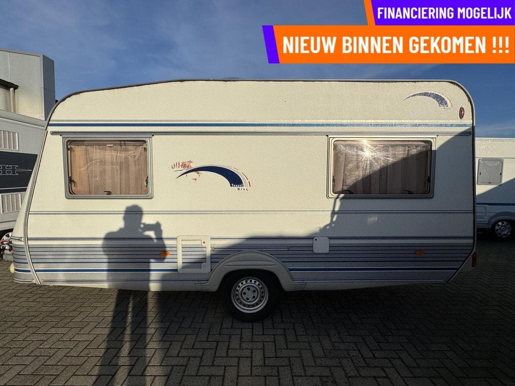 Tec TRAVEL KING 450, DWARSBED, TREINZIT, LUIFEL, TOILET, Serviceluik, T.E.C., Bedrijf, 750 - 1000 kg