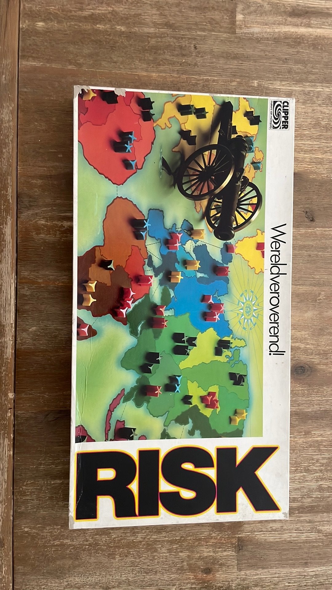 Risk Wereldveroverend Bordspel Clipper, Drie of vier spelers, Ophalen of Verzenden, Gebruikt