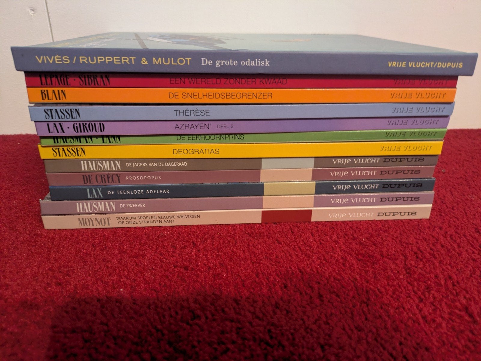 Vrije Vlucht / Dupuis stripboeken - Diverse titels, Boeken, Meerdere stripboeken, Ophalen of Verzenden, Gelezen