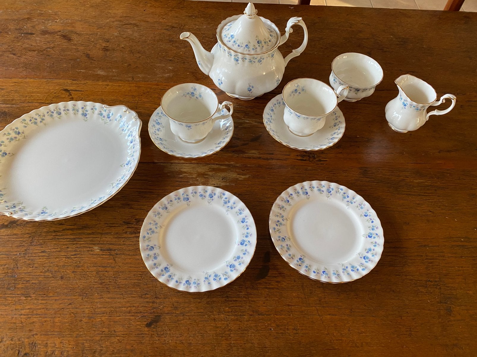 Royal albert memory lane theeservies, Ophalen, Zo goed als nieuw