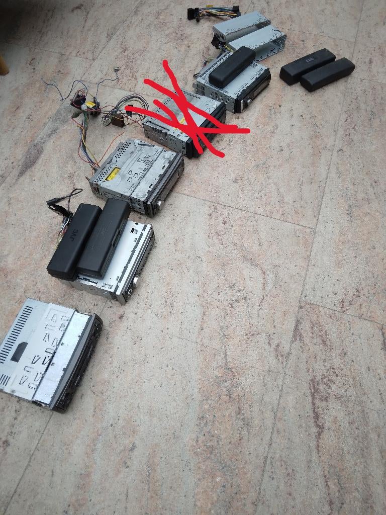 Autoradio VINTAGE Pioneer, JVC, Panasonic, Blaupunkt, Ophalen of Verzenden